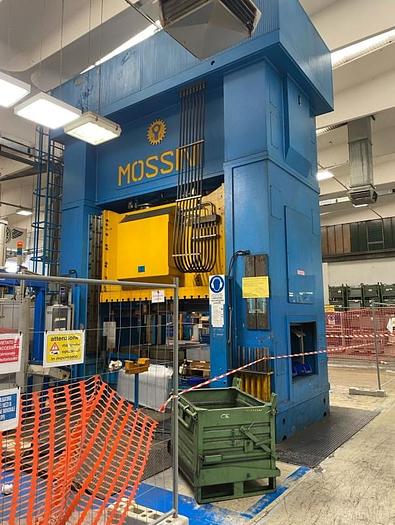 Used Mossini PO/2M 1000 Ton Hydraulic Press