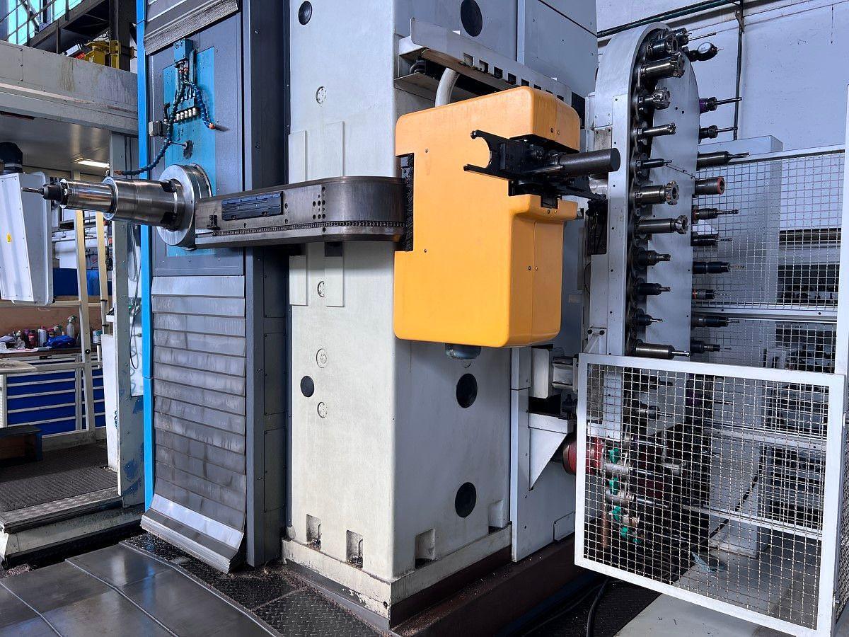 Used Tos WHN Q 13 CNC Table Type Horizontal Boring Machine
