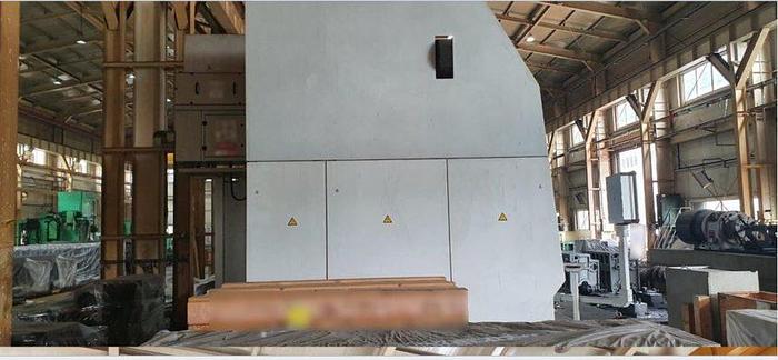 Used Niles Simmons 5-Axis Heavy Duty N50MC / 6000 CNC Slant Bed Milling Center – 4 Longitudinal Guideways