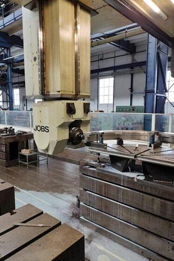 Used Jobs JOMAX 265 CNC Double Column Gantry Type Movable Column Milling Machine