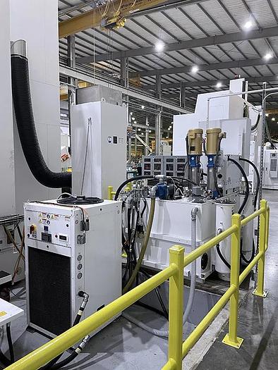 Used Giddings & Lewis VTC 1600 CNC Vertical Boring & Milling Machine with Live Spindle & Table C-Axis