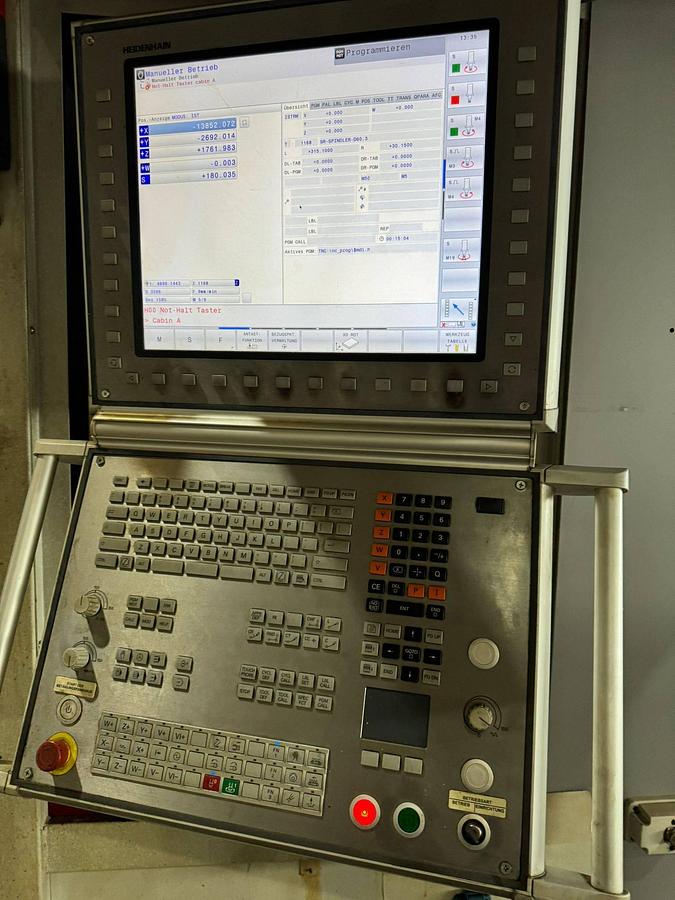 Used Fermat CNC Double Column Heavy-Duty Gantry Type Milling Machine
