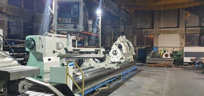 Used Poreba TCF 224-3/2 x 12 M CNC Heavy Duty Lathe