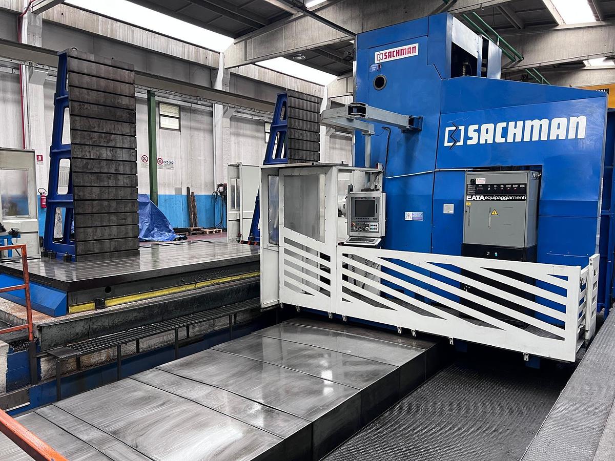 Used Sachman MP 212 CNC Floor Type Horizontal Boring Machine