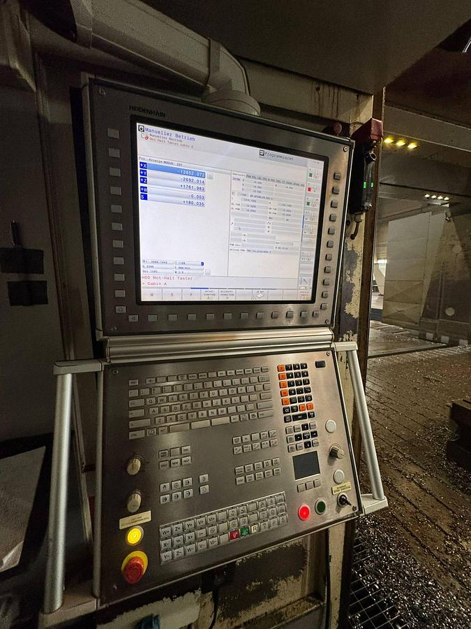 Used Fermat CNC Double Column Heavy-Duty Gantry Type Milling Machine