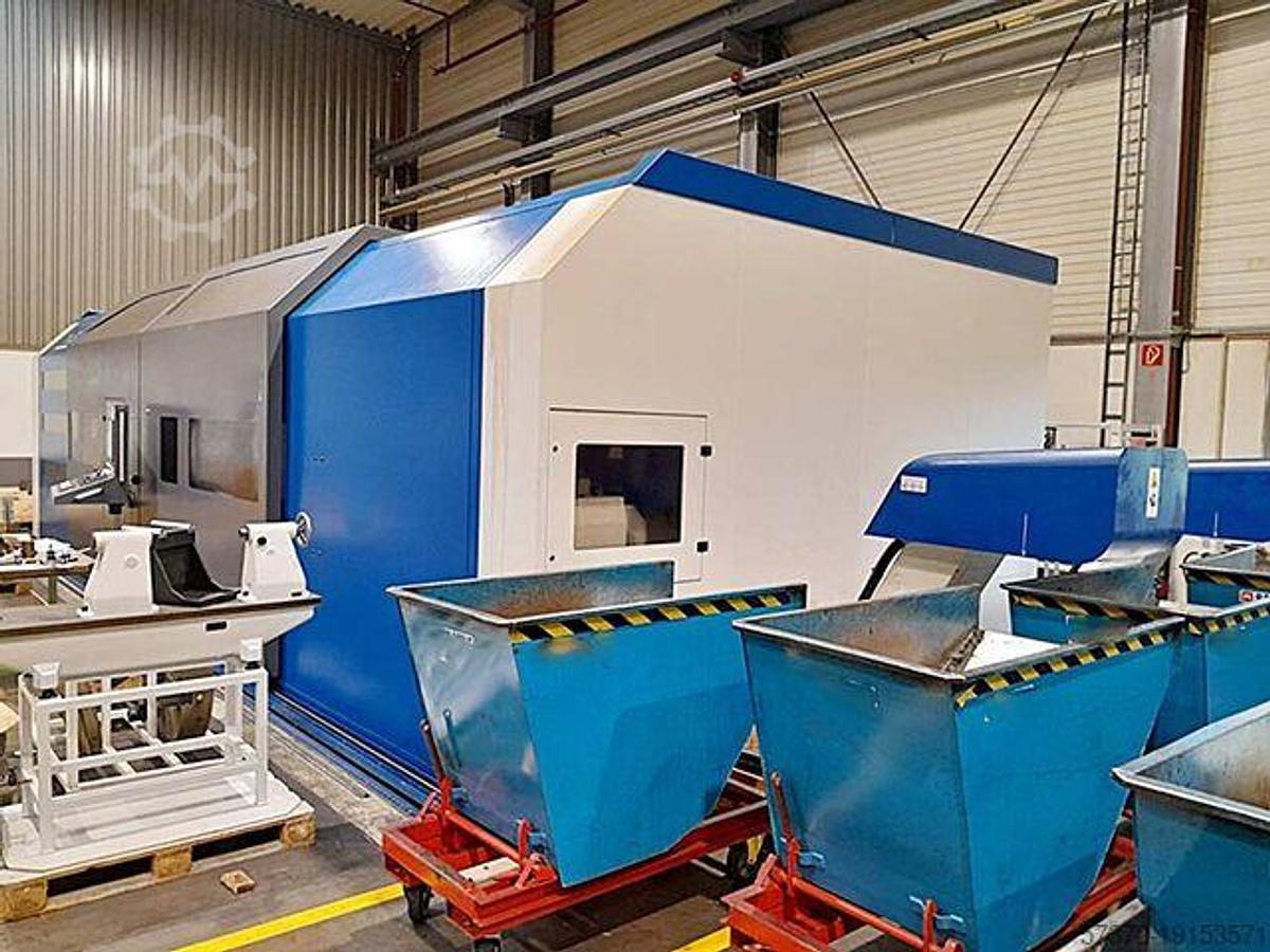 Used Klaaben SDM 15-5 CNC Horizontal Turning Machining Center with Live Spindle C-Axis