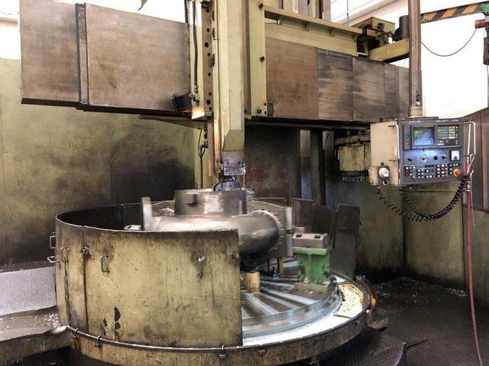 Used Toshiba TSS 20/55 CNC Vertical Turning & Boring Machine with Live Spindle Table C-Axis