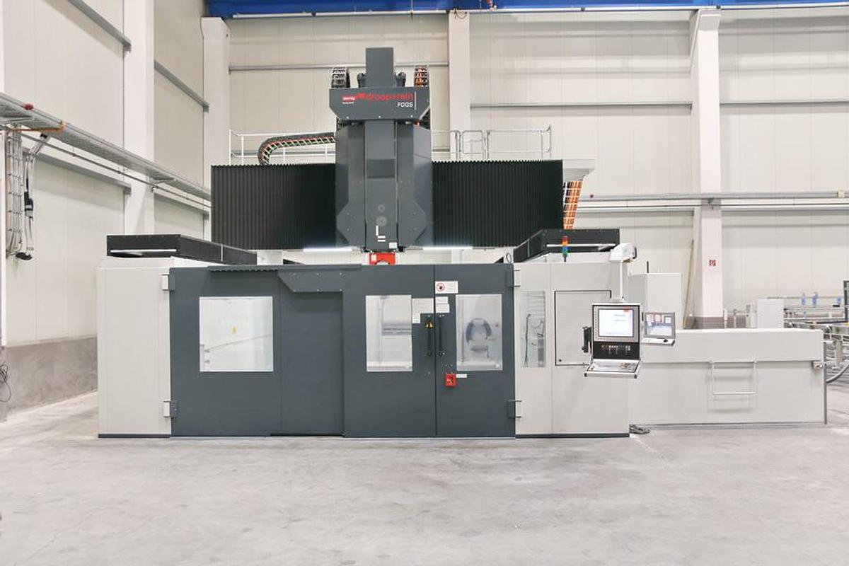Used Droop + Rein FOGS 40 60 CNC 5-Axis High Speed Gantry Type Machining Center with 2 Spindles