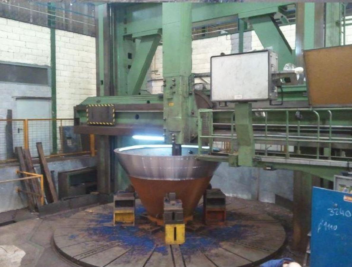 Used Schiess 18 VBM CNC Double Column Vertical Turning Machine