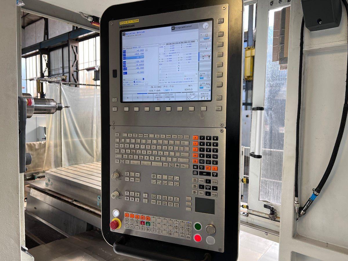 Used Tos WHN Q 13 CNC Table Type Horizontal Boring Machine