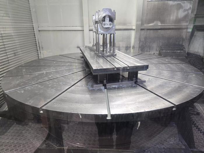 Used DMG DMC 340 U CNC Universal Machining Center with 2 Pallet System & Rotary Table Plate