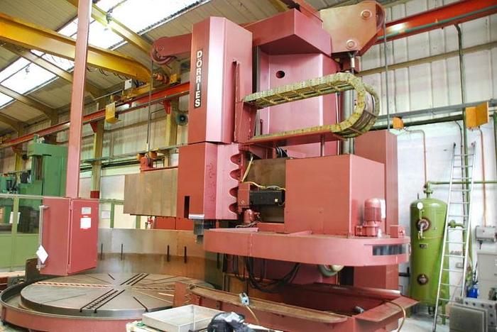 Used Dorries CTE 320/3400 CNC Single Column Vertical Boring Machine