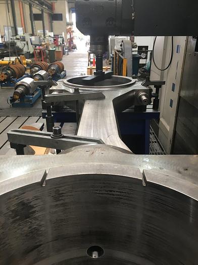 Used SHW Uniforce 6L CNC Floor Type Horizontal Milling Machine