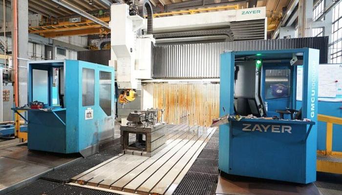 Used Zayer GMCU 10000-AR CNC Gantry Type Double Column Milling Machine