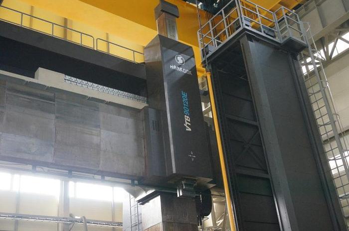 Used Hankook VTB 90/120 CNC Heavy Duty Vertical Turning & Boring Machine