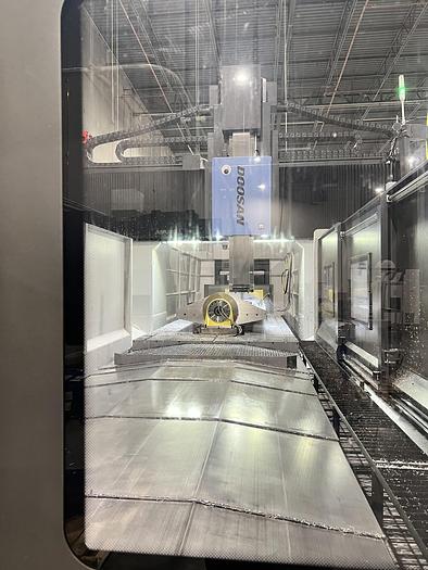 Used Doosan DBM 2550 CNC Bridge Type Milling Machine