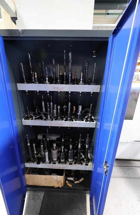 Used Dorries VCE 1600/140 MC F CNC Single Column Vertical Boring & Milling Machine with Live Spindle and Table C-Axis