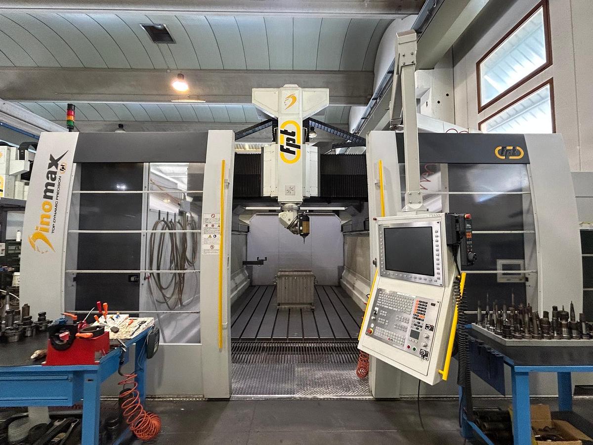 Used FPT DINOMAX CNC 5-Axis High-Speed Gantry Type Milling Machine