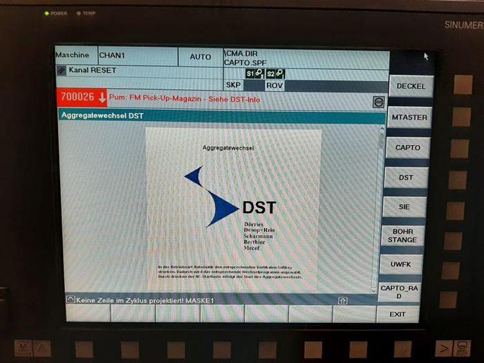 Used Dorries Scharmann VC 4600/450 CNC Vertical Turning Lathe