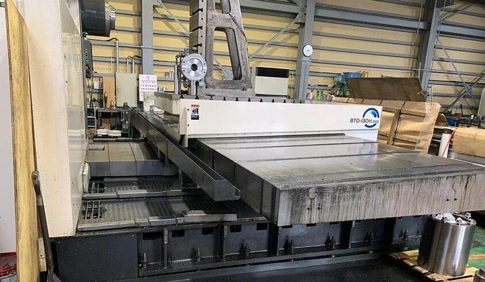 Used Toshiba BTD 130H R22 CNC Table Type Horizontal Boring Machine