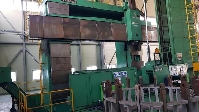 Used Hankook VTB 45/55E CNC Vertical Turning Machine