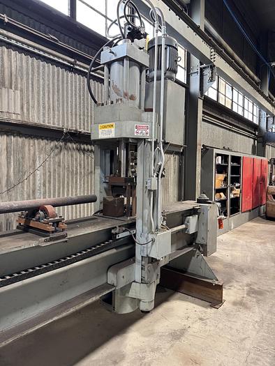 Used Parker-Hannifin 120 Ton Twin Column Hydraulic Straightening Press