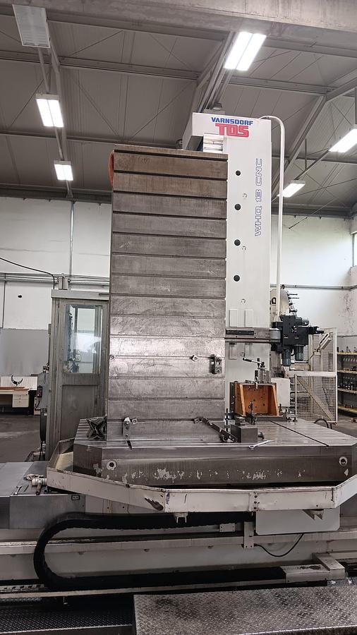 Used Tos WHQ 13 CNC Table Type Horizontal Boring Machine