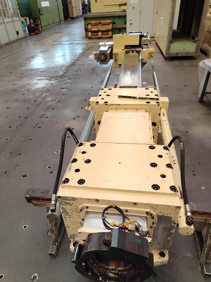 Refurbished Schiess 40 DZ CNC Double Ram Vertical Boring & Milling Machine with Live Spindle & Table C-Axis