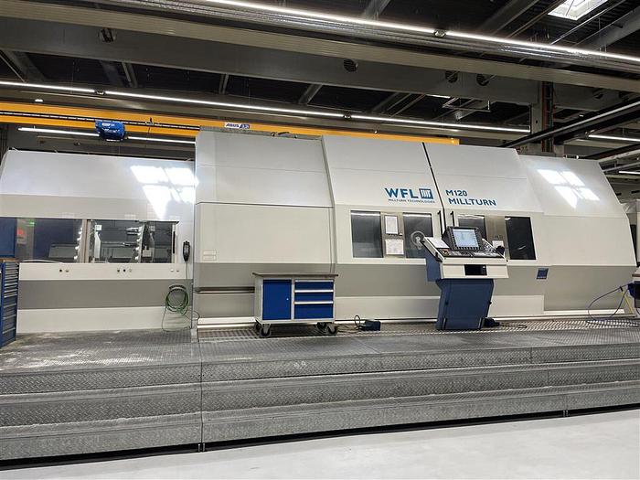Used WFL MillTurn M 120 x 3000 CNC Turning & Milling Center