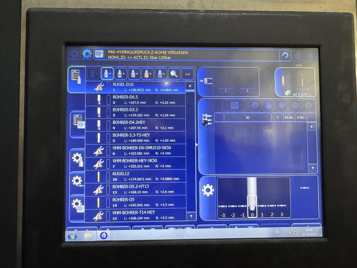 Used DMG DMU 600 G Linear CNC 5-Axis Gantry Milling Machine