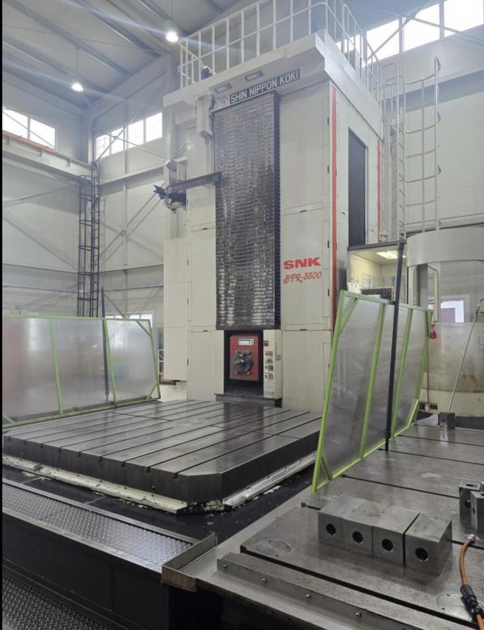Used SNK BFR 3500 CNC Ram/Floor Type Horizontal Boring Machine
