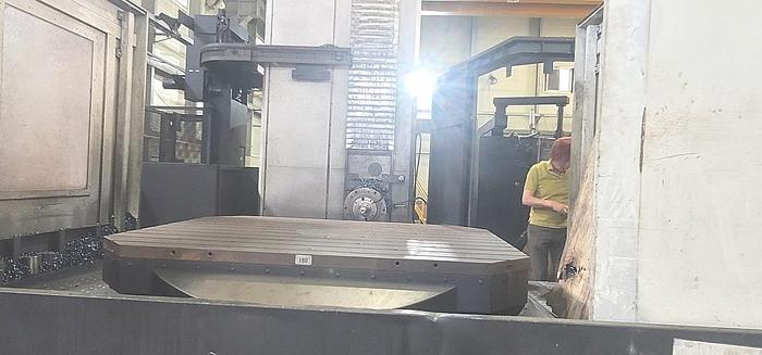 Used Hyundai Wia KBN 135C CNC Table Type Horizontal Boring Machine