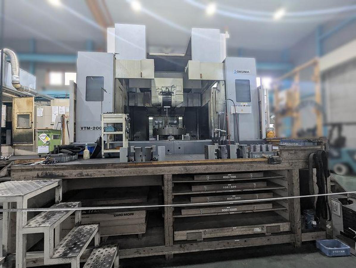 Used Okuma VTM 200YB CNC Vertical Multi-Tasking Machining Center