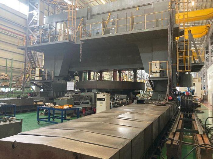 Used Homma HTM 70/90 CNC Double Column Heavy-Duty Gantry Type Vertical Boring & Milling Machine