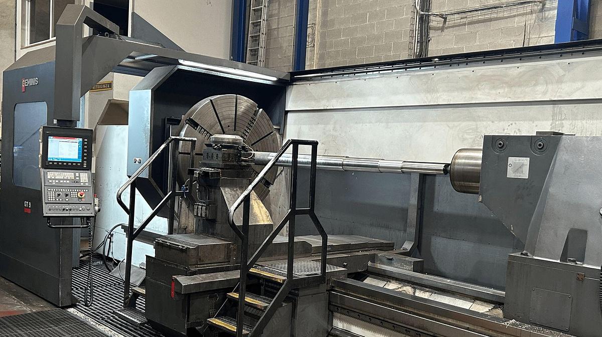 Used Geminis GT9 G2 2000 x 8000 CNC Horizontal Lathe