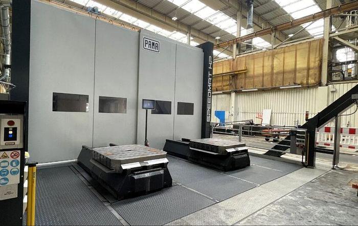 Used Pama Speedmat HP3 CNC Horizontal Machining Center with Pallet & Head Changer