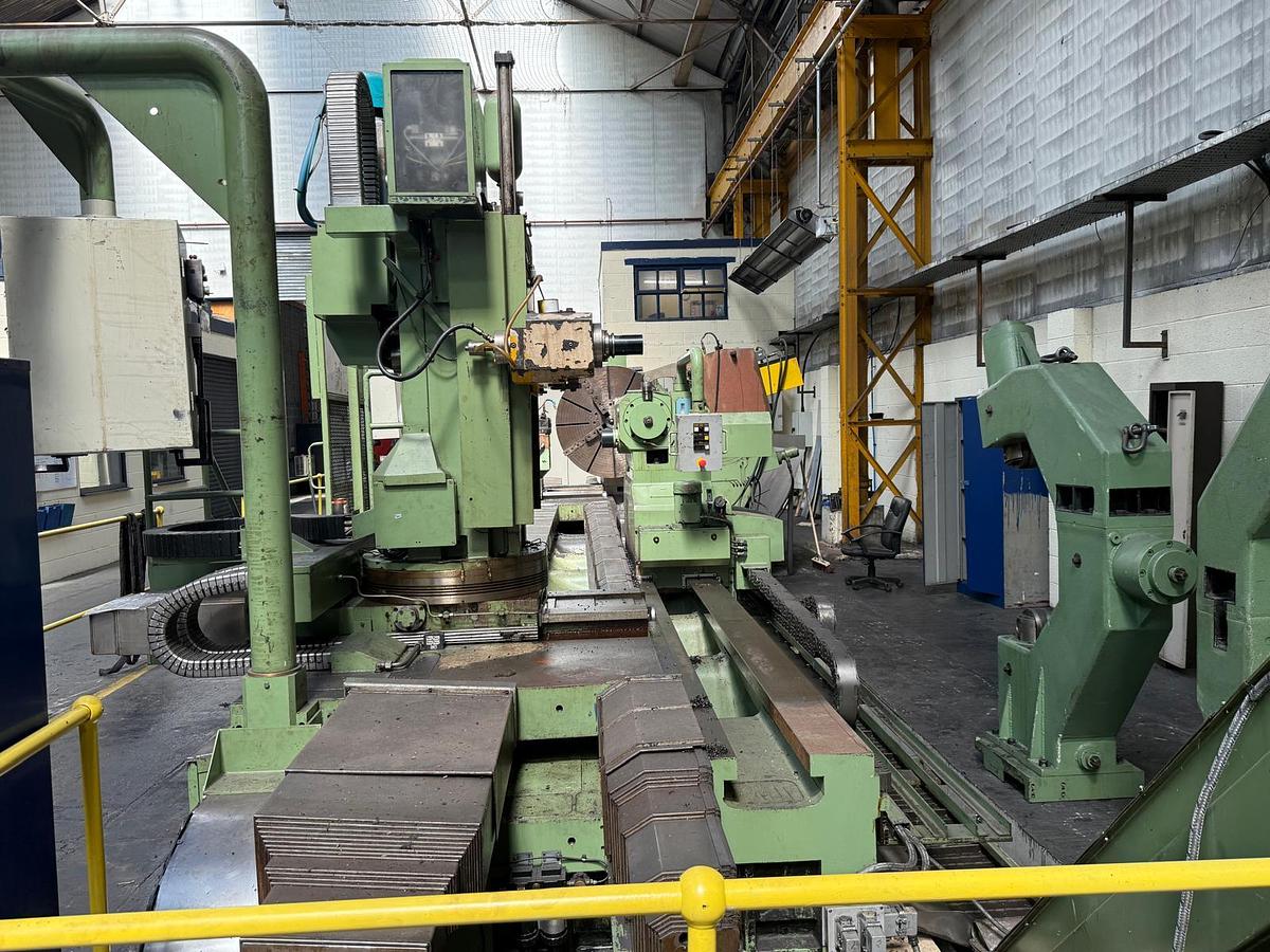 Used Tacchi HD3 / 140L CNC Horizontal Lathe with Live Spindle Milling Tower & C-Axis
