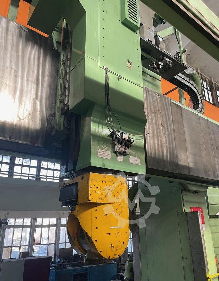 Used Waldrich Coburg 15S-10 FPF 300 CNC 5-Axis Double Column Planer Type Milling Machine with 2 Pallets