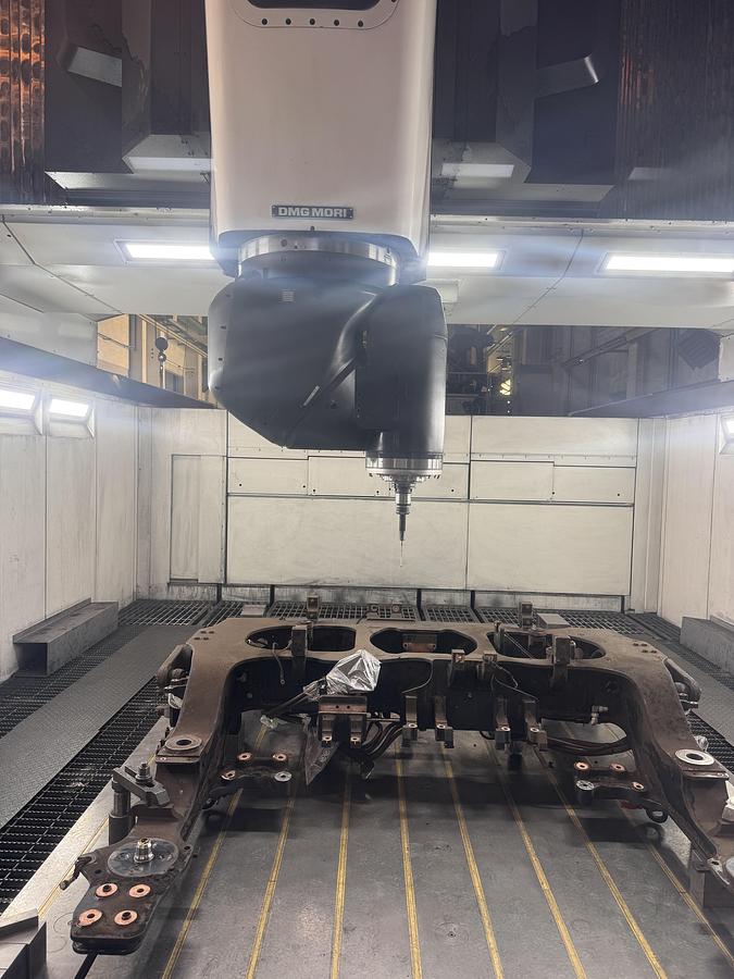 Used DMG DMU 600 G Linear CNC 5-Axis Gantry Milling Machine