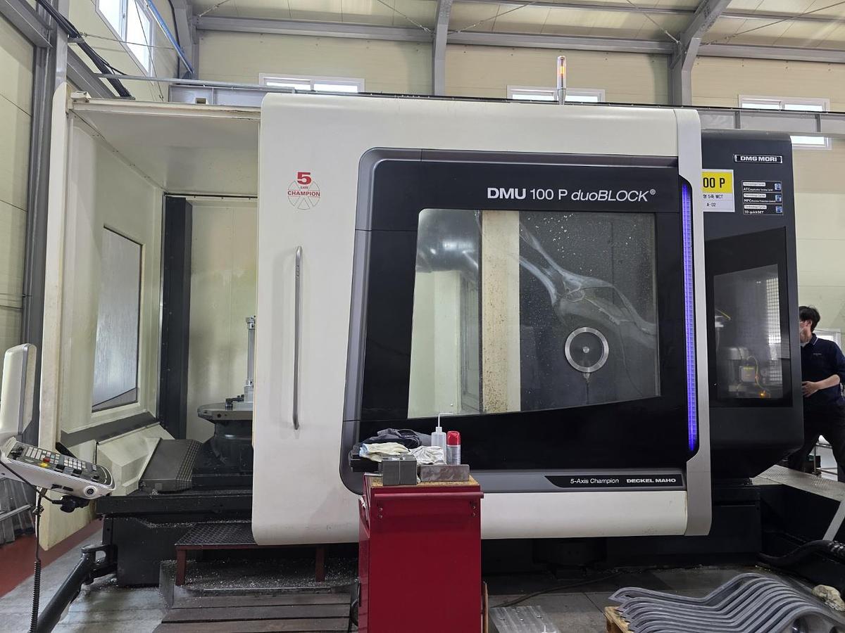 Used DMG DMU 100 P duoBLOCK CNC 5-Axis Machining Center
