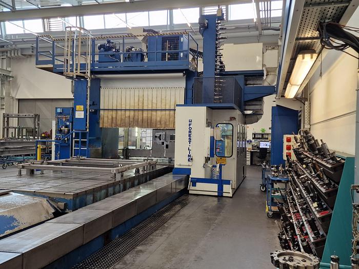 Refurbished Forest Line Seramill CNC Gantry Machining Center with Pallet Changer