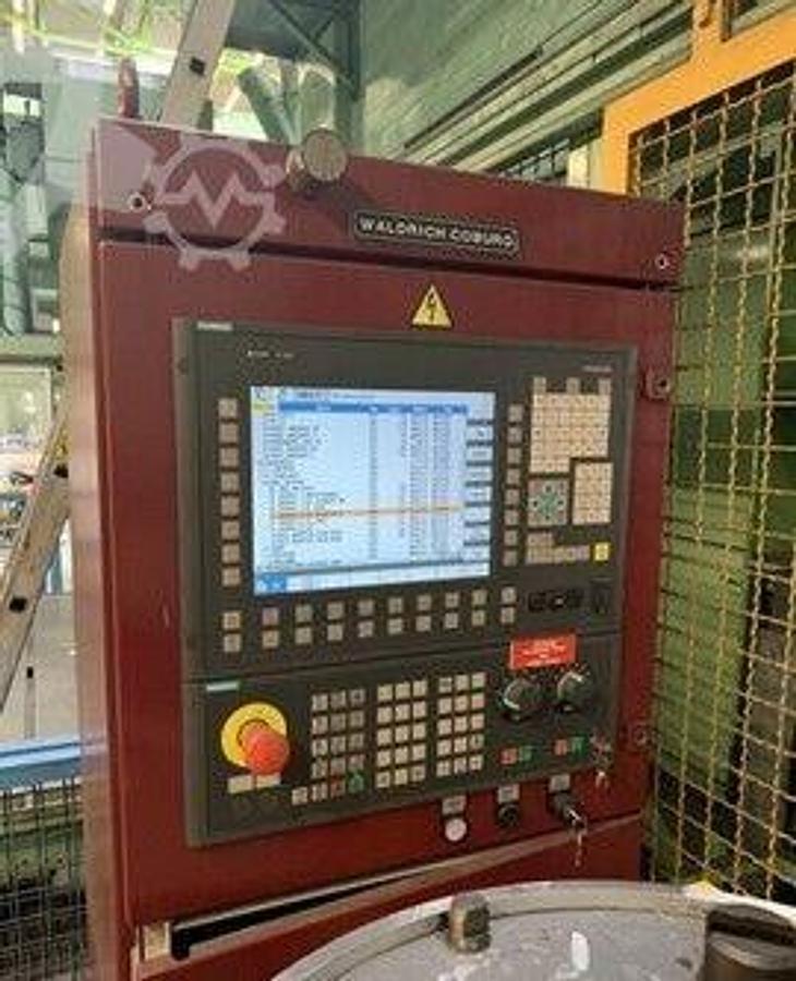 Used Waldrich Coburg 15S-10 FPF 300 CNC 5-Axis Double Column Planer Type Milling Machine with 2 Pallets