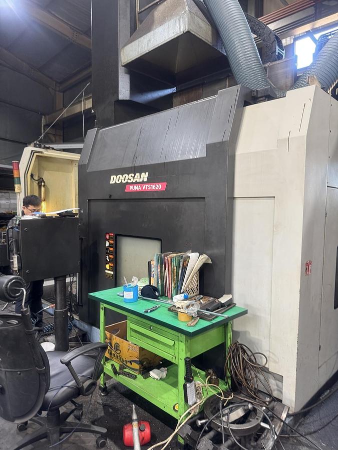 Used Doosan VTS 1620 CNC Vertical Turning Machine