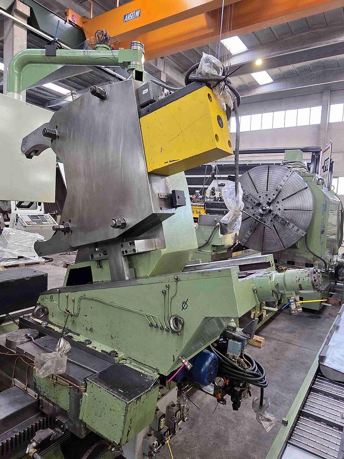 Used Tacchi HD3 / 140L CNC Horizontal Lathe with Live Spindle Milling Tower & C-Axis
