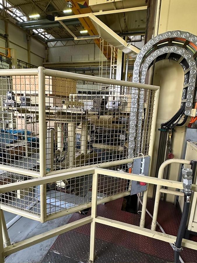 Used Dorries Scharmann Contumat 3 MC: VC 4600/400 CNC Single Column Vertical Turning Machine with Live Spindle Side Head