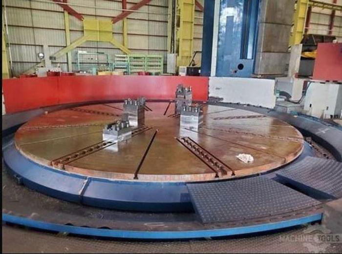 Used HNK NT 60/80 CNC HEavy-Duty Double Column Vertical Turning Machine