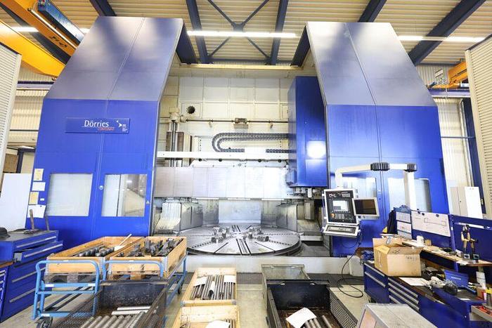 Used Dorries Scharmann CONTUMAT VC 5000/450 MC CNC Vertical Turning Boring & Milling Machine