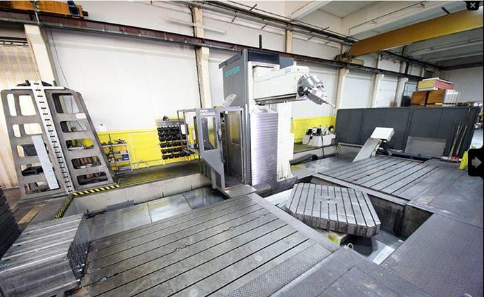 Used Zayer 20 KC 8000 CNC Traveling Column Milling & Boring Machine
