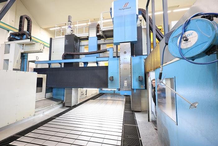 Used Heyligenstaedt Heynumill Ecoflex CNC Double Column Planer Type Milling Machine