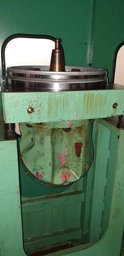 Used Hankook VTC 5060Y CNC Double Column Vertical Boring & Turning Machine with Y-Axis Traveling Table, Live Spindle, C-Axis